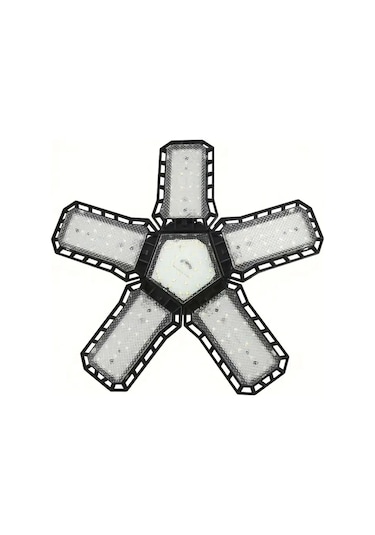 60w 5 Kanatlı Led Ampul E27 Yüksek Tavan Beyaz Renk - 6600 Lümen