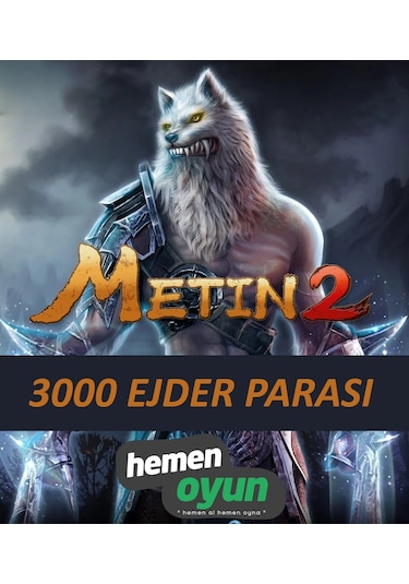 HemenOyun Metin2 3000 Ejder Parası Metin 2 EP