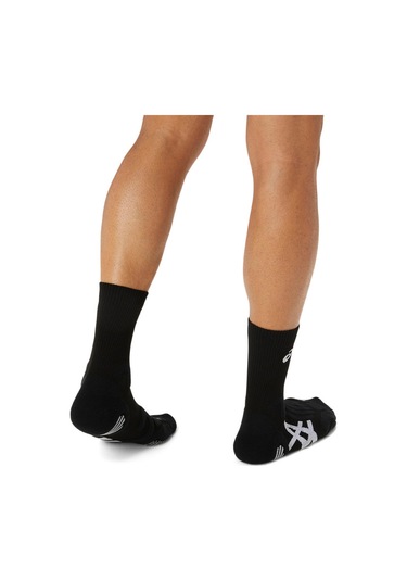 Asics Court+ Tennıs Crew Sock Unisex Siyah Tenis Çorabı 3043a071-001 Siyah
