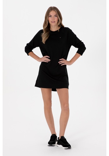 U.s. Polo Assn. Kadın Siyah Elbise Örme 50313438-vr046 Siyah