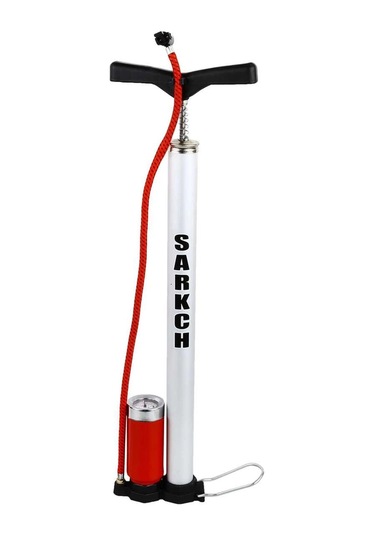 Baytec Göstergeli Krom Pompa Bisiklet Motor Teker Şişirme Mk4820ye