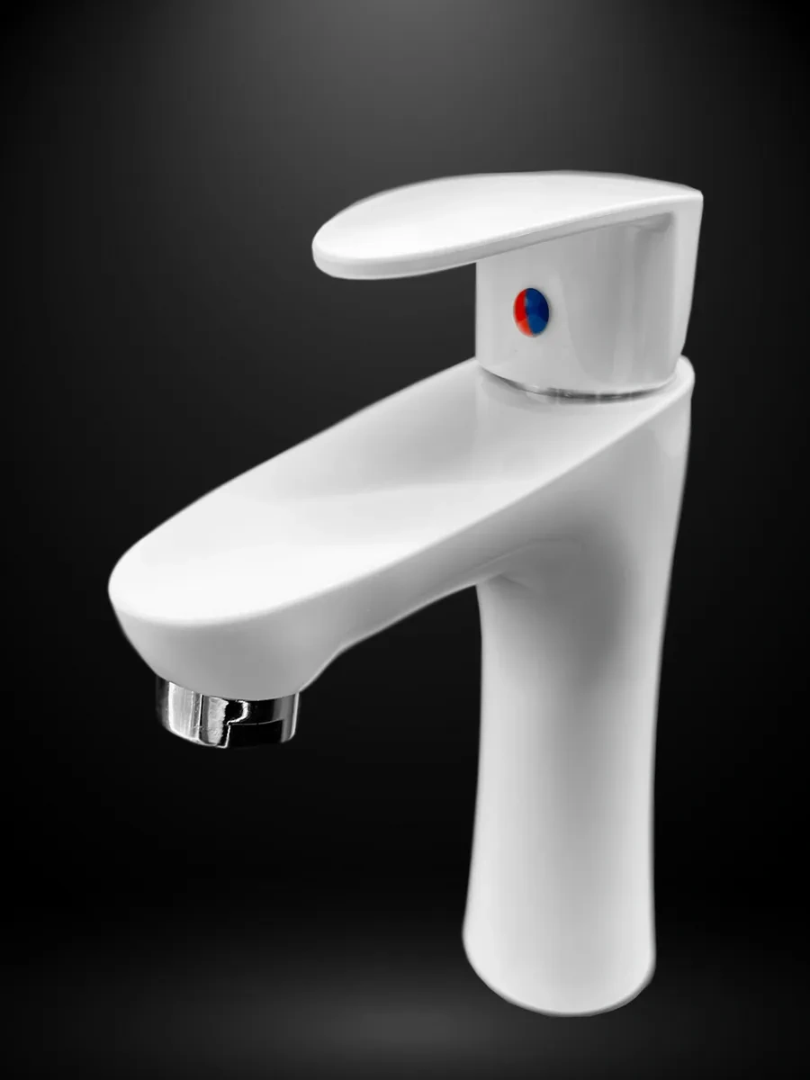 Brımıx Beyaz Lavabo Ve El Yıkama Lavabosu İçin Batarya 232187877 Beyaz