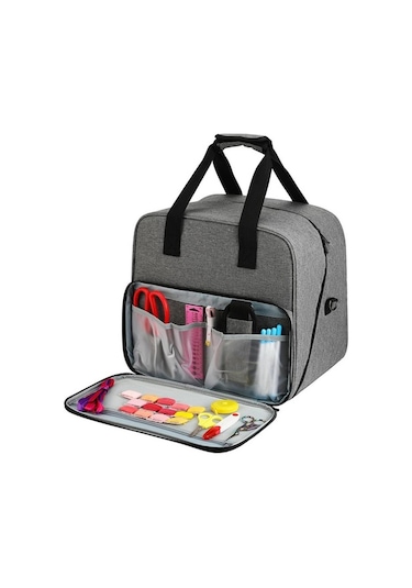 Bosphorusboutique Tote Taşıma Taşıma Seyahat Saklama Naylon Makinesi Kılıfı Evrensel Dikiş Çantası Çanta Xi
