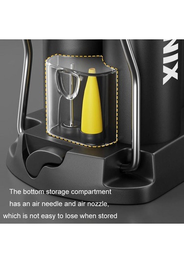 Sones Phoenıx Mini Taşınabilir Pedal Bisiklet Yüksek Basınçlı Hava Pompası Çift Pompa