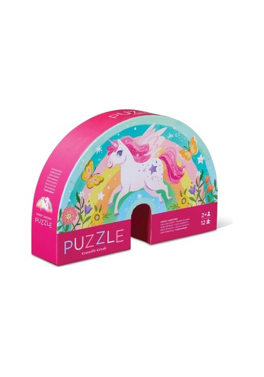 Crocodile Creek Dekoratif Puzzle 12 Parça Sweet Unicorn