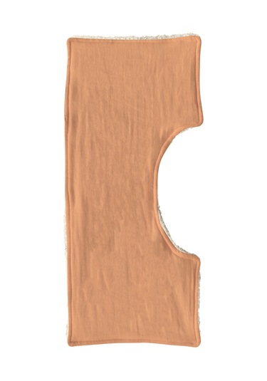 Müslin-havlu 2'li Çift Yönlü Omuz Bezi Gaz Çıkarma Bezi K-bej Bej - Kiremit