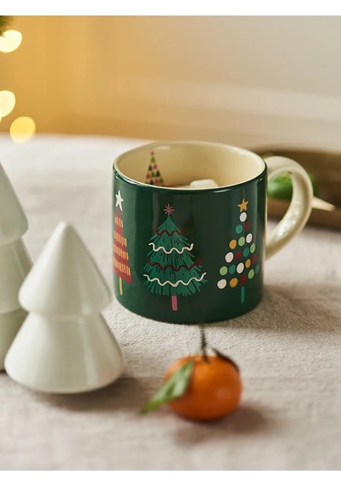 Roomi Seramik Yeni Yıl Çay Ve Kahve Kupası 304624499 Beyaz