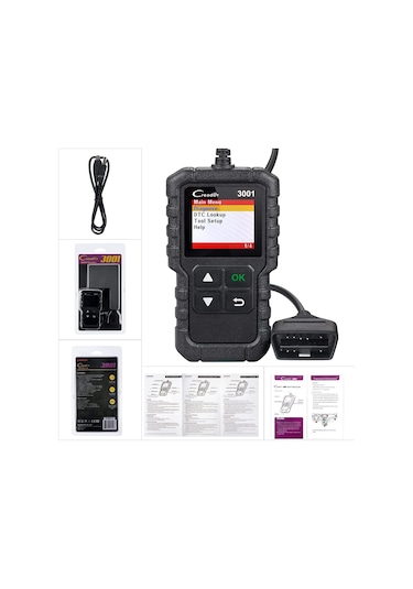 LAUNCH CREADER OBD2 TARAYICI ARIZA TESPİT CİHAZI