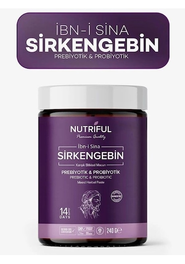 Nutriful Ibn-i Sina Sirkengebin Prebiyotik Form Macunu 240 G