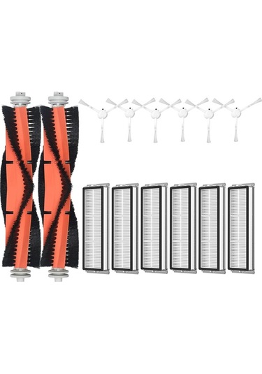 Xiaaokeji Xıaomı Mijia Omni 1s B101cn Ana Yan Fırça Hepa Filtre Parçaları İçin