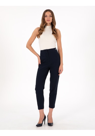 Pierre Cardin Kadın Lacivert Pantolon 50302509-vr033 Lacivert