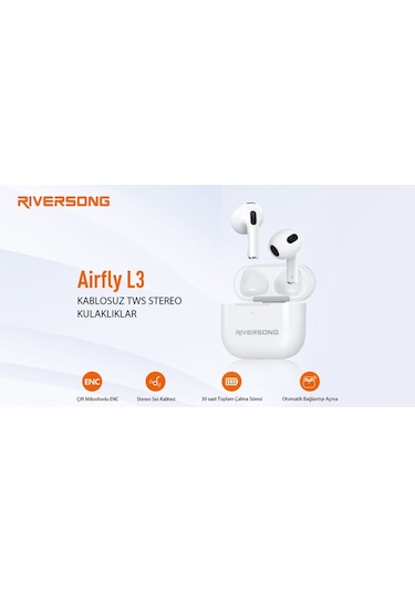 Riversong Audio Airfly L3 Enc Bluetooth 5.2 Kulaklıkiçi Kulaklık