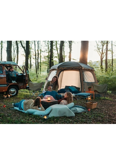 Easy Camp Moonlight Yurt Glamping 6 Kişilik Yüksek Aile Çadırı Yeşil