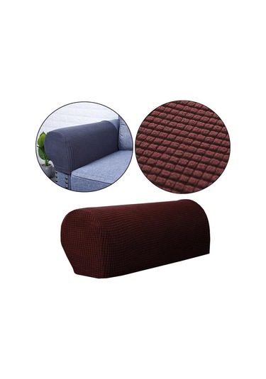 Suntek Kanepe Kol Dayama Kaymaz Streç Kol Mobilya Koruyucu Koyu