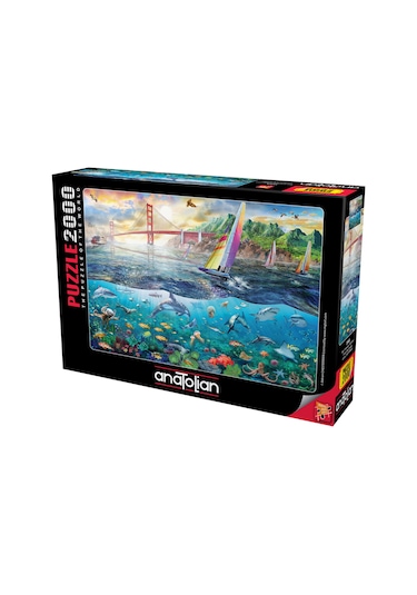 Anatolian 2000 Parçalık Puzzle - San Francisco Köprüsü 3968