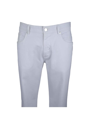 Cengiz İnler 5 Cep Fermuarlı Cep Fermuarlı Slim Kot Pantolon