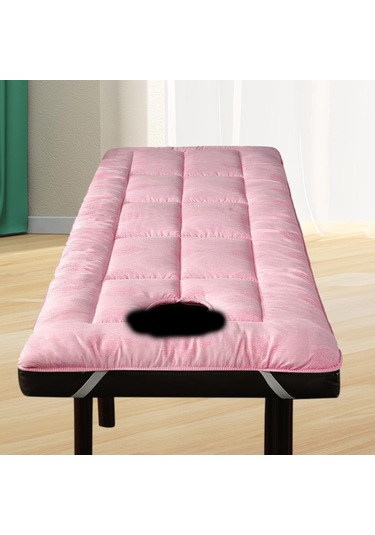 Suntek Spa Masaj Masa Pedi Yumuşak Yatak Mat Banyolar Pembe