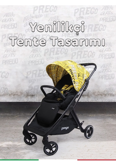 Prego Axis 360 Derece Dönebilen Oturma Üniteli Çift Yönlü Bebek