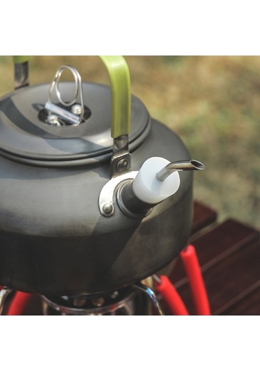 Flybuy Padalink 800ml Alüminyum Sürahi Seti - Paslanmaz Çelik Kahve Demleme Ağzı & Silikon Musluk Diğer