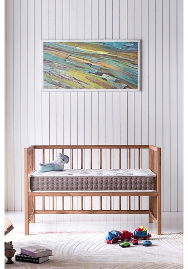 Bamboo Park Yatak, Bebek Yatağı, Beşik Yatağı, 60x120x10 Cm