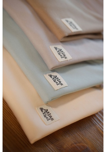 Atlas&yael %100 Organik Gots Belgeli Antialerjik Gri Bebek Takımı - Gri