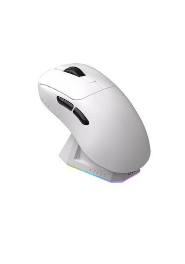 Aj179 Pro Kablosuz 3 Modlu 8k-26.000dpı Oyuncu Mouse Beyaz