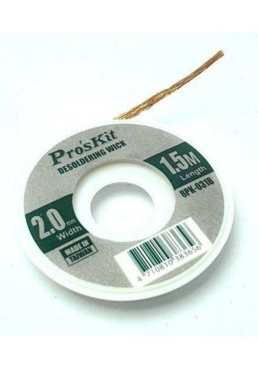 Proskit 8Pk-031B Lehim Temizleme Teli 2Mm