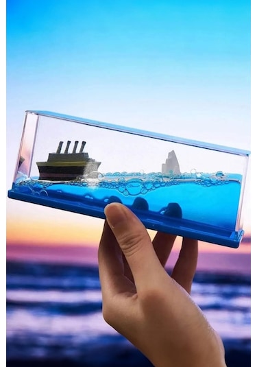 Mobee Batmayan Aşk Gemisi Titanik Batmayan Gemi Akvaryum Hediyelik Batmayan Gemi