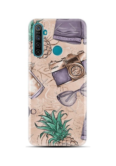 Realme 6I Kılıf Desenli Monkey Butterfly 1357