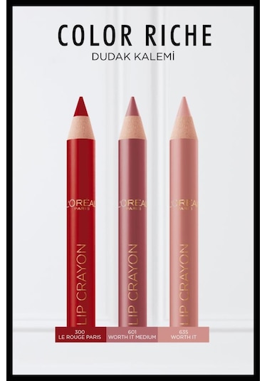 L'Oréal Paris Color Riche Dudak Kalemi 300 Le Rouge Paris
