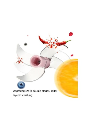 Pazly Cbtx Elektrikli Usb Şarjlı Kırma Sarımsak Soyma Cihazı, Kablosuz Mini Sarımsak Kesici Yeşil, Küçük Ve Hafif Yeşil