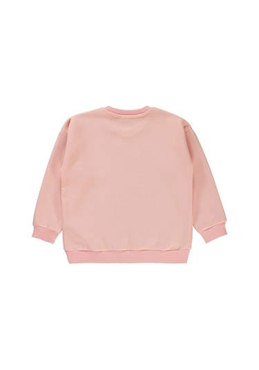 Civil Girls Kız Çocuk Sweatshirt 6-9 Yaş Pudra 19k34356224w1-1 Pudra