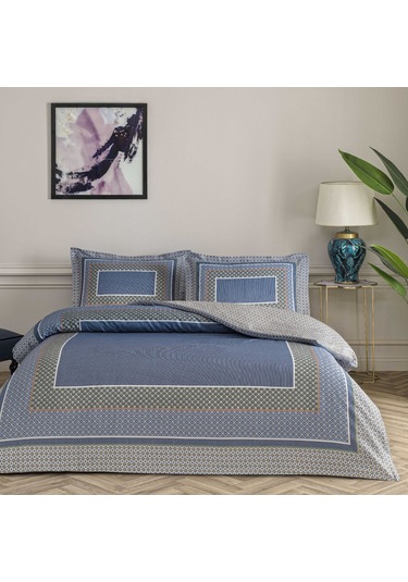 Taç Serenya Saten Çift Kişilik Nevresim Takımı Mavi 000000001000051014 MAVI