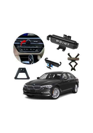 Bmw 5 Serisi 5.30i Xdrive Araca Özel Cep Telefonu Tutacağı Robotik Başlıklı 2017 - 2021 Profesyonel