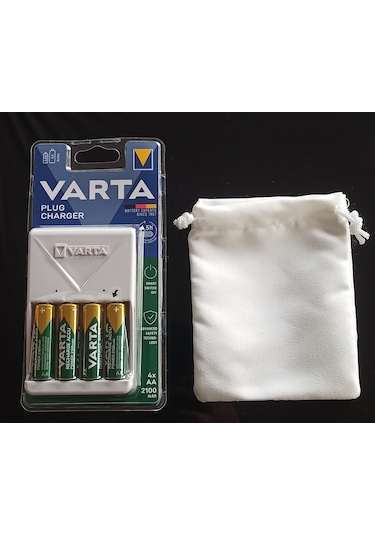 Varta Plug (beyaz) Şarj Cihazı+4x2100mah Aa Şarj Edilebilir Kalem