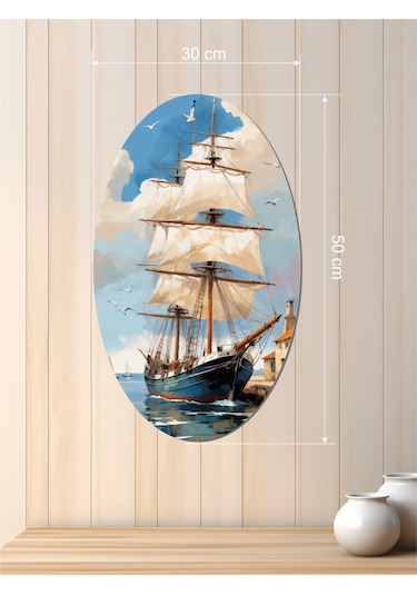 30x50 Cm Uv Baskılı Özgün Mdf Tablo V7