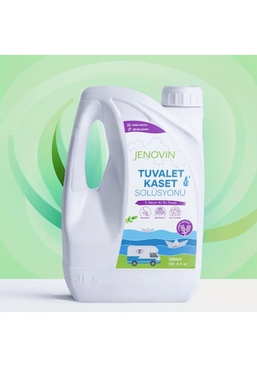 Jenovin Doğa Dostu Lavanta Aromalı Karavan Wc Kimyasalı + Ölçek 3 L