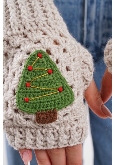 Daphniadelfion Pine Tree Eldiven Çok Renkli