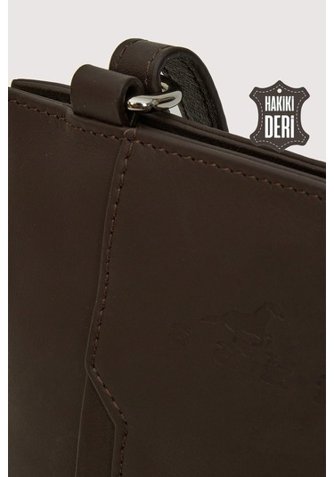 Hakiki Deri Kadın Deri Omuz Çantası Kahverengi Smr562 Kahverengi