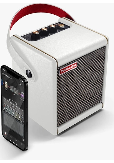 Positive Grid Spark Mını Akıllı Gitar Amfisi Beyaz