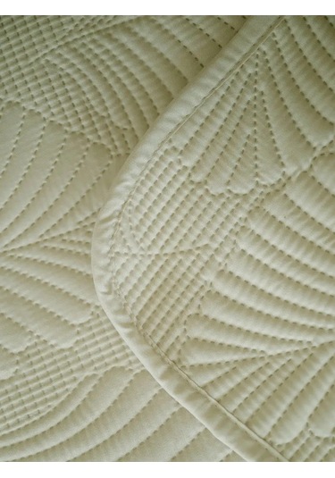 Marianna Yaprak Örtüsü 150x220 Yatak Ve Kanepe İç 63399847 Fildişi