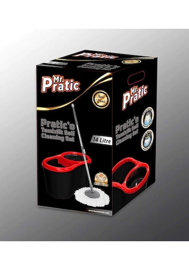 Mr. Pratic Süper Turbo Döner Başlıklı Temizlik Seti