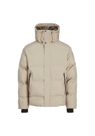 Jack Jones Jcolpha Puffer Sn Erkek Günlük Mont 12261971-crockery Krem 12261971-crockery Krem