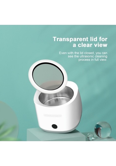 Dancemonkey Diş Protezi Ve Şeffaf Plak Temizleyici - 42000hz Ultrasonik, Akıllı Zamanlayıcı