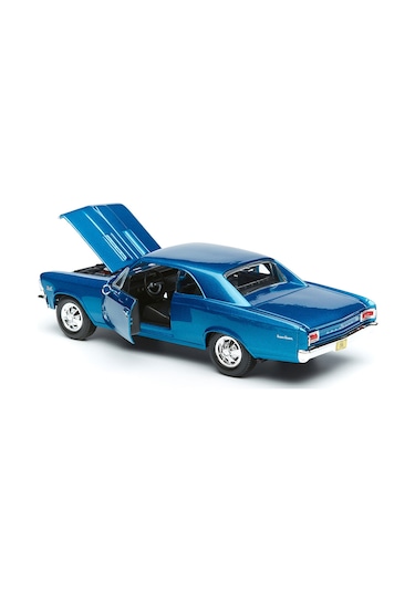 Maisto 1/24 1966 Model Chevrolet Chevelle Ss 396 Mavi