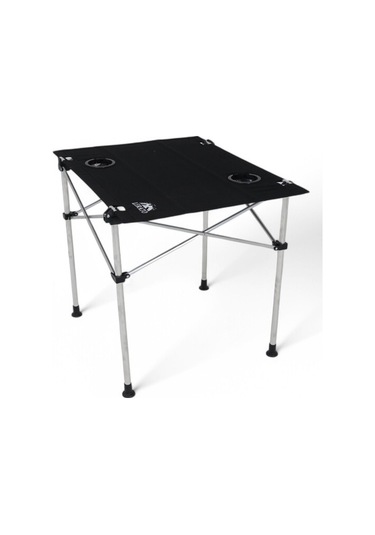 Bardaklıklı Katlanabilir Kumaş Kamp Ve Piknik Masası