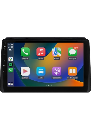 DACİA YENİ DUSTER ANDROİD 4GB/64GB MULTİMEDYA 2018 2021 10. İNC HD IPS EKRAN PARK KAMERASI HEDİYELİ