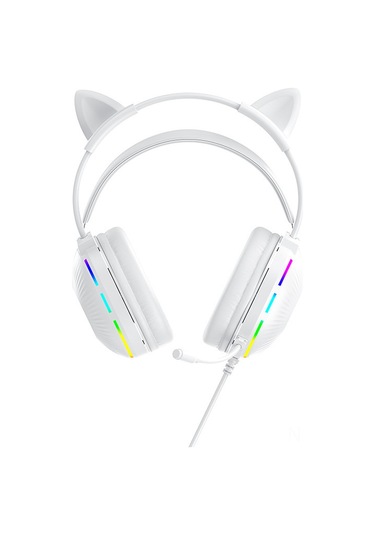 Reedark Oyun Kulaklığı - Mikrofonlu, Gürültü Önleyici, 7.1 Surround Ses, Kedi Kulak Tasarımı, Pc İçin