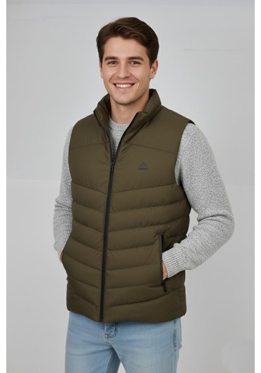 Erkek Spor Şişme Yelek 4023 Bgl-st04911 VİZON