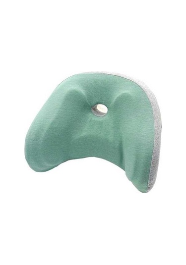 Tongxida Çocuk Araba Kafa Yastık, U Tipi Bellek Pamuk, Seyahat Uyku Yastık, Matcha Yeşili